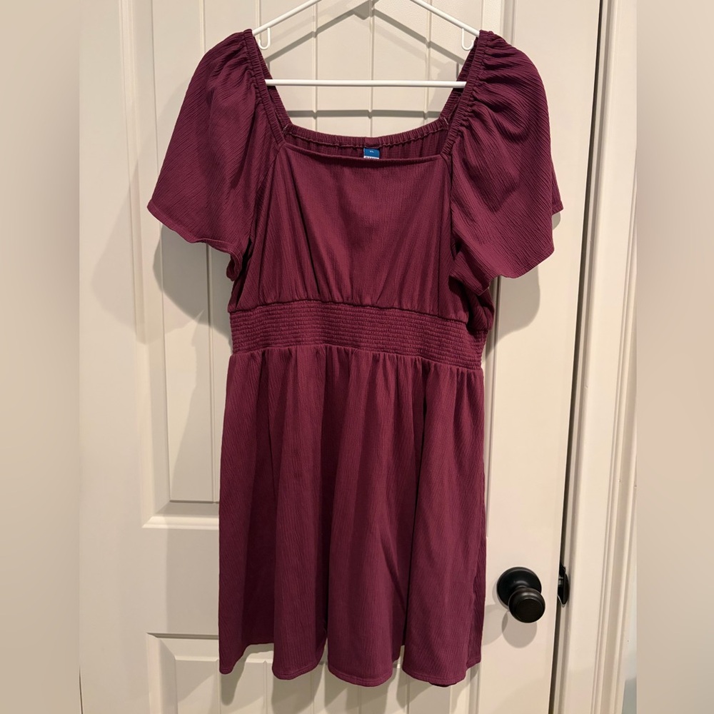 Old Navy Plum Mini Dress